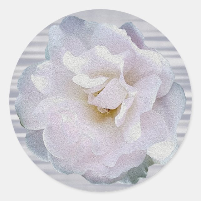 Adesivo Rosa de cinza rosa (Frente)
