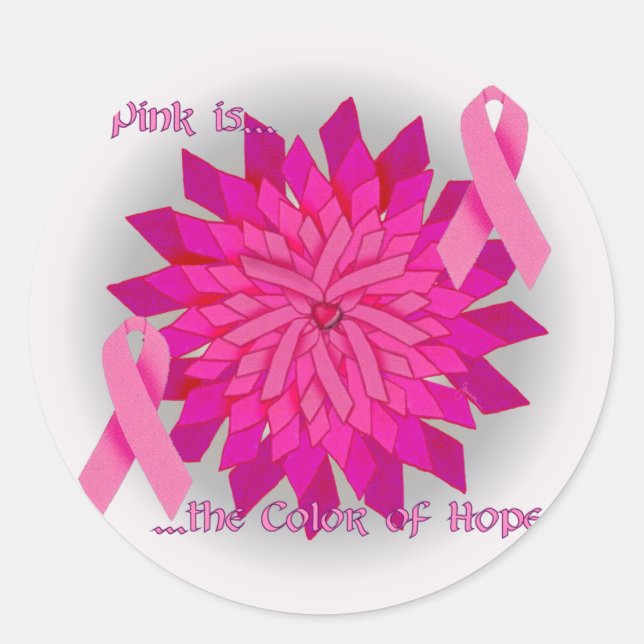 Adesivo Rosa de fita (Frente)