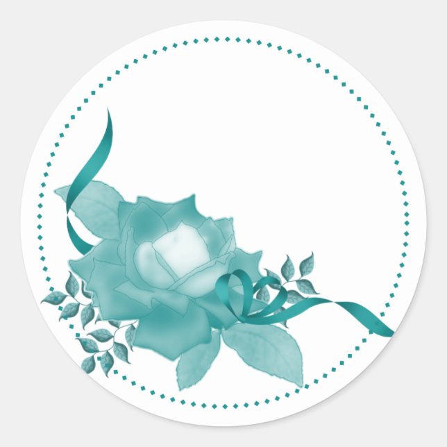 Adesivo Rosa de Teto com Fita (Frente)