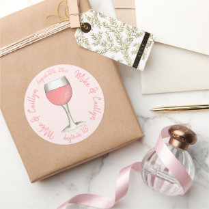 Adesivo Rosa de Vidro de Vidro Rosé Rosa Chá de panela
