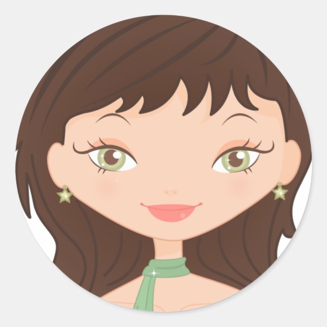 Adesivo Rosa Doll (Frente)