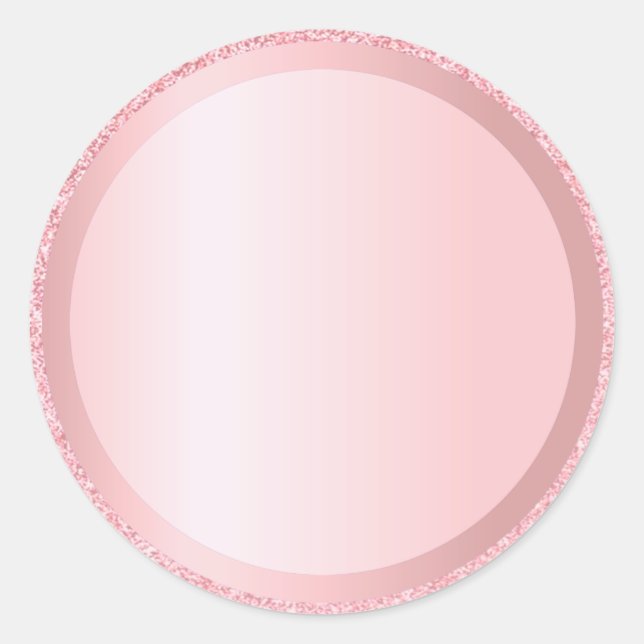 Adesivo Rosa Dourada do brilhante Modelo de Vazio de adiçã (Frente)