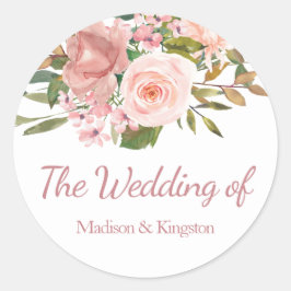 Adesivo Rosa Dourado e Flores Escamoteadas Frota De Casame