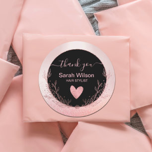 Adesivo Rosa Dourado Glam Glam Floral