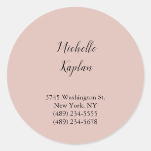 Adesivo Rosa Dourado Moderno Exclusivo