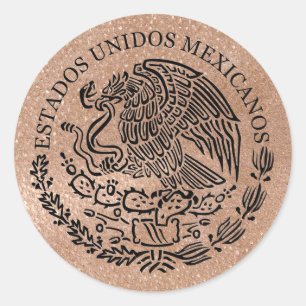 Adesivo Rosa Dourado no México, Passport Sticker