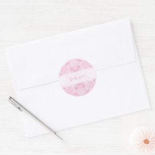 Adesivo Rosa Dusky Personalizado Grande Milênio Mandala
