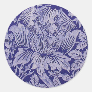 Adesivo Rosa e Astro por William Morris Sticker