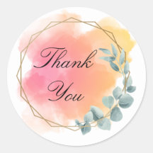 Rosa e Bonita Obrigado Sticker