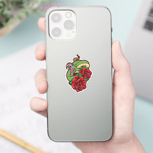 Adesivo Rosa e Viper