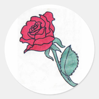 Adesivo Rosa Envelope Seals