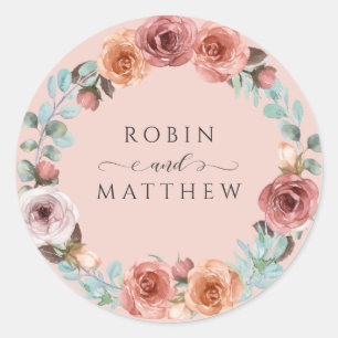 Adesivo Rosa etéreo, Casamento Floral de Pessegueiro Dour