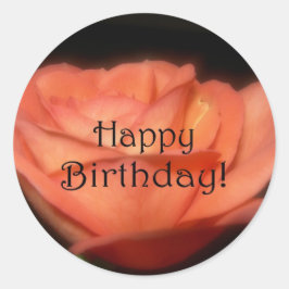 Adesivo Rosa laranja