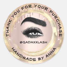 Adesivo Rosa Limpador de Lash do Artista de Compra de obri