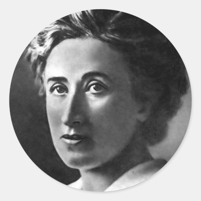 Adesivo Rosa Luxemburg Stickers (Frente)