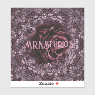 Adesivo Rosa Mandala