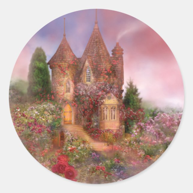 Adesivo Rosa Manor Art Sticker (Frente)