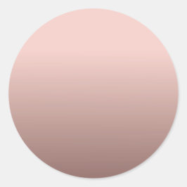 Adesivo Rosa Modelo vazio Dourado Adicionar seu texto mode