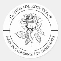Rosa Modern label