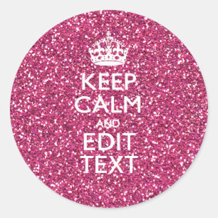 Adesivo Rosa personalizado mantenha calma decor