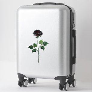 Adesivo Rosa preto