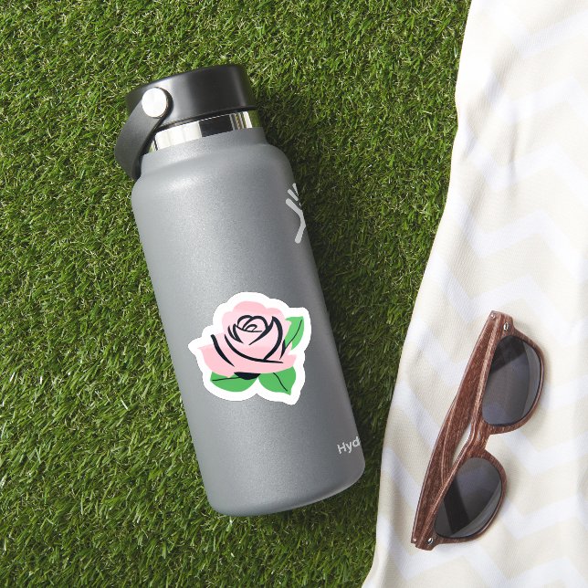 Adesivo Rosa Rosa Bebê (HydroFlask Insitu)