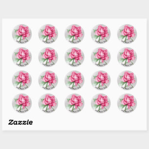 Adesivo Rosa Rosa Rosa