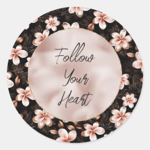 Adesivo Rosa Rosa Rosa Rosa Dourada, Rosa Negra