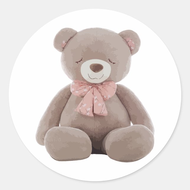 Adesivo Rosa Urso (Frente)