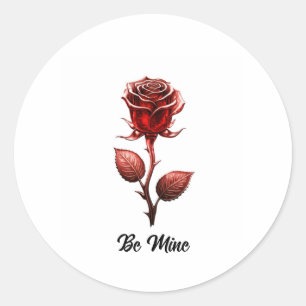 Adesivo Rosa vermelha