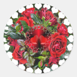 Adesivo Rosa vermelha ~ Sticker/Envelope Seletor