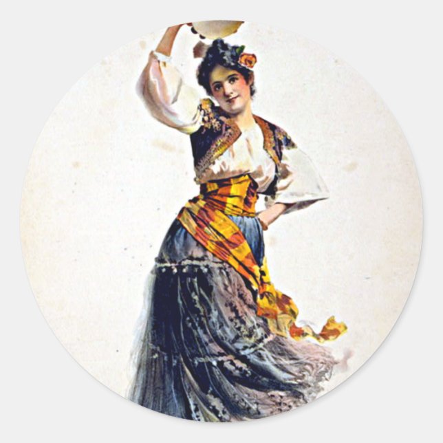 Adesivo Rosabel Morrison em Carmen (Frente)
