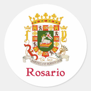 Adesivo Rosario Porto Rico Shield