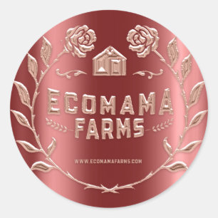 Adesivo Rosas de amostra de testador de borboleta personal