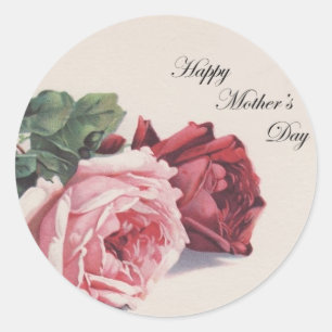 Adesivo Rosas dias de as mães