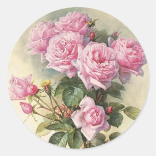 Adesivo Rosas e belas artes de Zangão Paul de Longpre