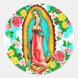 ADESIVO ROSAS E MADONA DE GUADALUPE.ART DESIGN