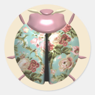 Adesivo rosas florais damybug victorianos fofinhos