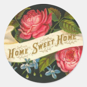 Adesivo Rosas Home doces Home do Victorian