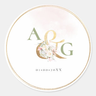 Adesivo Rosas PixDezines Ampersand+H2 Dusty Blush Cream