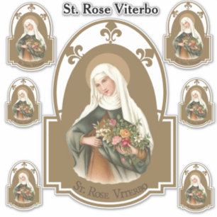 Adesivo Rosas religiosos Viterbo do St.