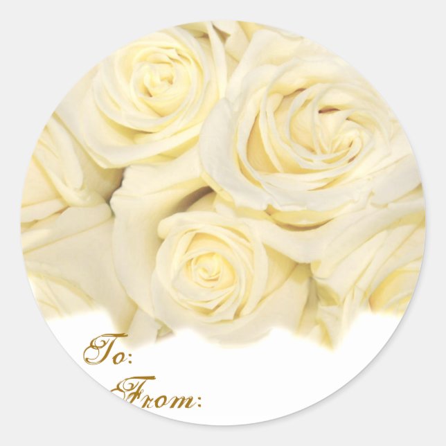 Adesivo Rosas Saudações_ Sticker (Frente)