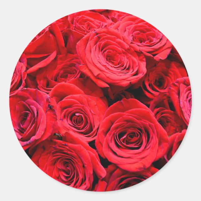 Adesivo Rosas Vermelhas (Frente)