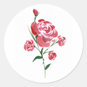 Adesivo Rosas vermelhos