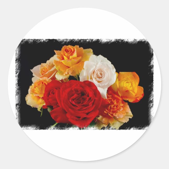 Adesivo Rose Bouquet (Frente)
