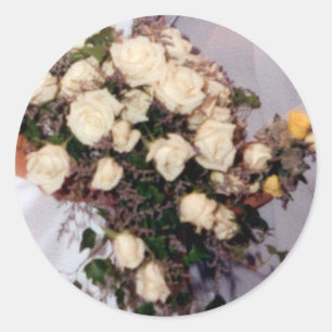 Adesivo Rose Bouquet Envelope Seal Sticker