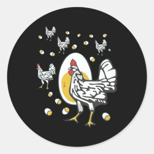 Adesivo Roseanne Chicken Roseanne Rooster E Ovo