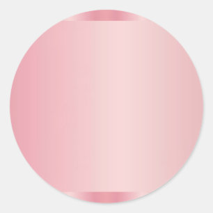 Adesivo Rosegold Branco Adicione Seu Texto Logotipo Monogr