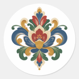 Adesivo Rosemaling Norueguesa