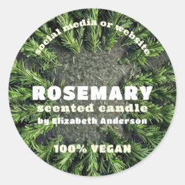 Adesivo Rosemary Candle